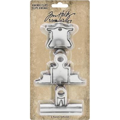 Idea-Ology Tim Holtz - Vintage Metall Cliips